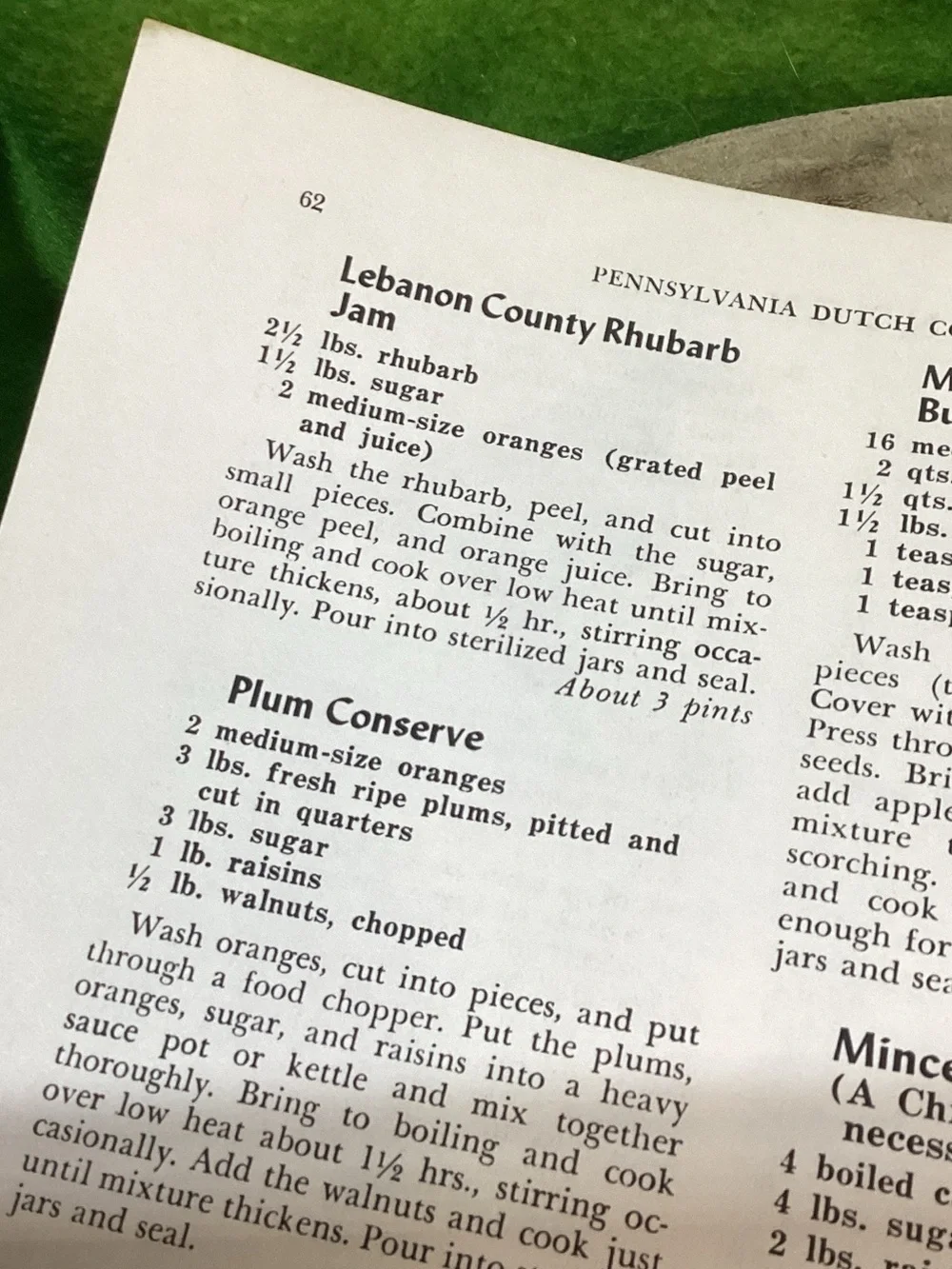 Pennsylvania Dutch Cookbook Fine Old Recipes 1972 Paperback 63 Pages Pictures